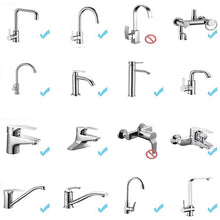 将图片加载到图库查看器，2-Pack: 360 Degree Swivel Faucet Aerator Deluxe Water Saving Faucet Sprayer
