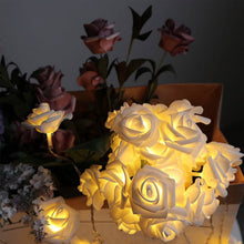 Load image into Gallery viewer, 2-Pack: 40 LEDs Rose Flower String Lights
