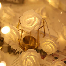 Load image into Gallery viewer, 2-Pack: 40 LEDs Rose Flower String Lights
