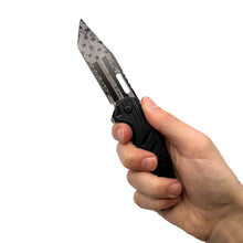 将图片加载到图库查看器，2-Pack: 4.75" American Flag Tanto Blade with ABS Handle
