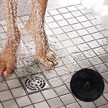 Load image into Gallery viewer, 2-Pack: 6" Large Silicone Drain Plug Hair Stopper Flat Suction Cover
