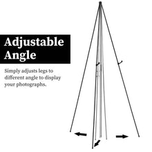 Load image into Gallery viewer, 2-Pack: 61" Collapsible A Frame Tripod Easel Iron Alloy Drawing Stand
