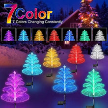将图片加载到图库查看器，2-Pack: 7 Color-Changing LED Solar Jellyfish Lights
