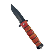 将图片加载到图库查看器，2-Pack: 8.5" Ka-Bar Style Spring Assisted Knife w/ ABS Handle
