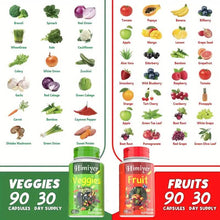 Load image into Gallery viewer, 2-Pack: 90-Day Fruit and Veggie Supplements Bundle
