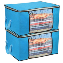 将图片加载到图库查看器，2-Pack: 90L Large Capacity Foldable Closet Organizer
