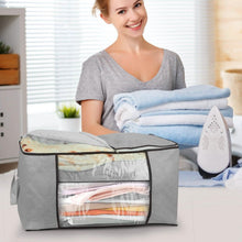 将图片加载到图库查看器，2-Pack: 90L Large Capacity Foldable Closet Organizer
