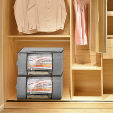 将图片加载到图库查看器，2-Pack: 90L Large Capacity Foldable Closet Organizer
