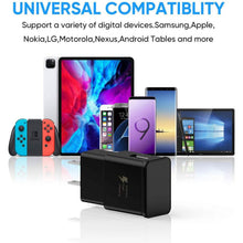 将图片加载到图库查看器，2-Pack: Adaptive Fast Charging Wall Charger
