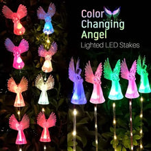 Load image into Gallery viewer, 2-Pack: Angel Solar Garden Lights
