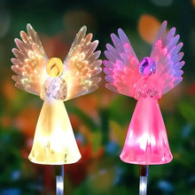 Load image into Gallery viewer, 2-Pack: Angel Solar Garden Lights
