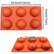 将图片加载到图库查看器，2-Pack: Baker Depot 6-Hole Silicone Mold
