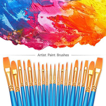 Load image into Gallery viewer, 2-Pack: BOSOBO 10 Sizes Paint Brushes Set

