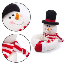 Load image into Gallery viewer, 2-Pack: Christmas Curtain Buckle Doll Santa &amp; Snowman

