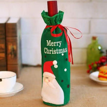 Load image into Gallery viewer, 2-Pack: Christmas Decorations Red Wine Bag
