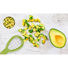 Load image into Gallery viewer, 2-Pack: Complete Avocado Slicer Seed Remover Cubber Cutter
