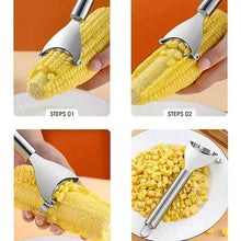 将图片加载到图库查看器，2-Pack: Corn Peeler Corn Planer Thresher Stainless Steel
