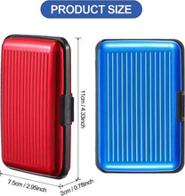 Load image into Gallery viewer, 2-Pack: Credit Card Holder Slim Mini RFID Blocking

