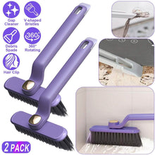 将图片加载到图库查看器，2-Pack: Crevice Cleaning Brush Stiff Bristle Brush Gap Cleaner
