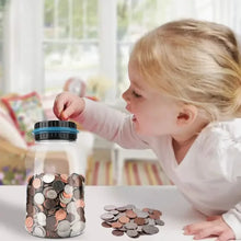 将图片加载到图库查看器，Digital Counting Money Jar
