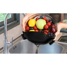 Load image into Gallery viewer, 2-Pack: Easy Snap On Heat Resistance Silicone Kitchen Strainer
