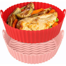 Load image into Gallery viewer, 2-Pack: Foldable Silicone Air Fryer Liner
