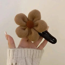 Load image into Gallery viewer, 2-Pack: Gorgeous Plush Flower Hairpin
