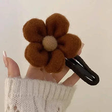 Load image into Gallery viewer, 2-Pack: Gorgeous Plush Flower Hairpin
