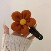 Load image into Gallery viewer, 2-Pack: Gorgeous Plush Flower Hairpin
