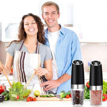 将图片加载到图库查看器，2-Pack: Gravity Electric Salt Pepper Grinder
