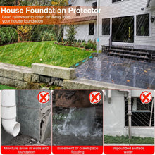 将图片加载到图库查看器，2-Pack: Gutter Downspout Extension Low Profile No Deep Digging Catch
