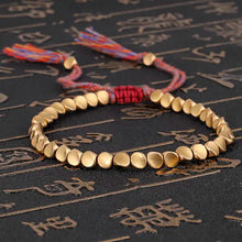 将图片加载到图库查看器，2-Pack: Handmade Copper Bead Bracelet
