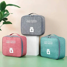 Load image into Gallery viewer, 2-Pack: Household Medical Storage Bag with Outdoor Camping First Aid Kit Pill Case
