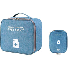 Load image into Gallery viewer, 2-Pack: Household Medical Storage Bag with Outdoor Camping First Aid Kit Pill Case
