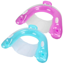 Load image into Gallery viewer, 2-Pack: Inflatable Float Pool Chair with Cup Holder Arm Rest
