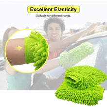 Load image into Gallery viewer, 2-Pack: Large Size Microfiber Car Wash Mitt
