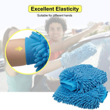 Load image into Gallery viewer, 2-Pack: Large Size Microfiber Car Wash Mitt
