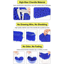 Load image into Gallery viewer, 2-Pack: Large Size Microfiber Car Wash Mitt
