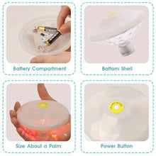 将图片加载到图库查看器，2-Pack: LED Color Changing Floating Pool Lights with 8 Modes Lighting
