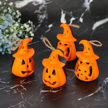 将图片加载到图库查看器，2-Pack: LED Lamp Halloween Pumpkin Light
