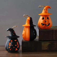 将图片加载到图库查看器，2-Pack: LED Lamp Halloween Pumpkin Light
