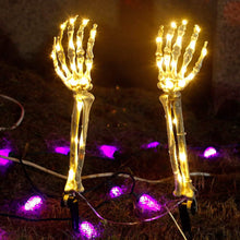 Load image into Gallery viewer, 2-Pack: Light Up Skull Arm Stakes

