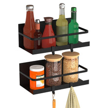 Load image into Gallery viewer, 2-Pack: Magnetic Spice Holder Rack Organizer
