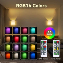 将图片加载到图库查看器，2-Pack: Magnetic Wireless Wall Sconce Lighting
