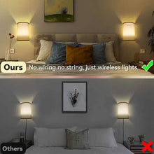 将图片加载到图库查看器，2-Pack: Magnetic Wireless Wall Sconce Lighting
