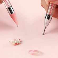 Load image into Gallery viewer, 2-Pack: Nail Rhinestone Picker Dotting Tool
