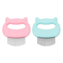 Load image into Gallery viewer, 2-Pack: Pet Hair Removal And Massaging Shell Comb Brush For Grooming And Shedding
