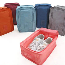 Load image into Gallery viewer, 2-Pack: Portable Waterproof Travel Shoes Storage Bag
