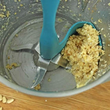 将图片加载到图库查看器，2-Pack: Rotary Scraper Rotating Spatula Scooping Portioning Food Processor
