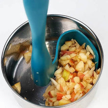 将图片加载到图库查看器，2-Pack: Rotary Scraper Rotating Spatula Scooping Portioning Food Processor
